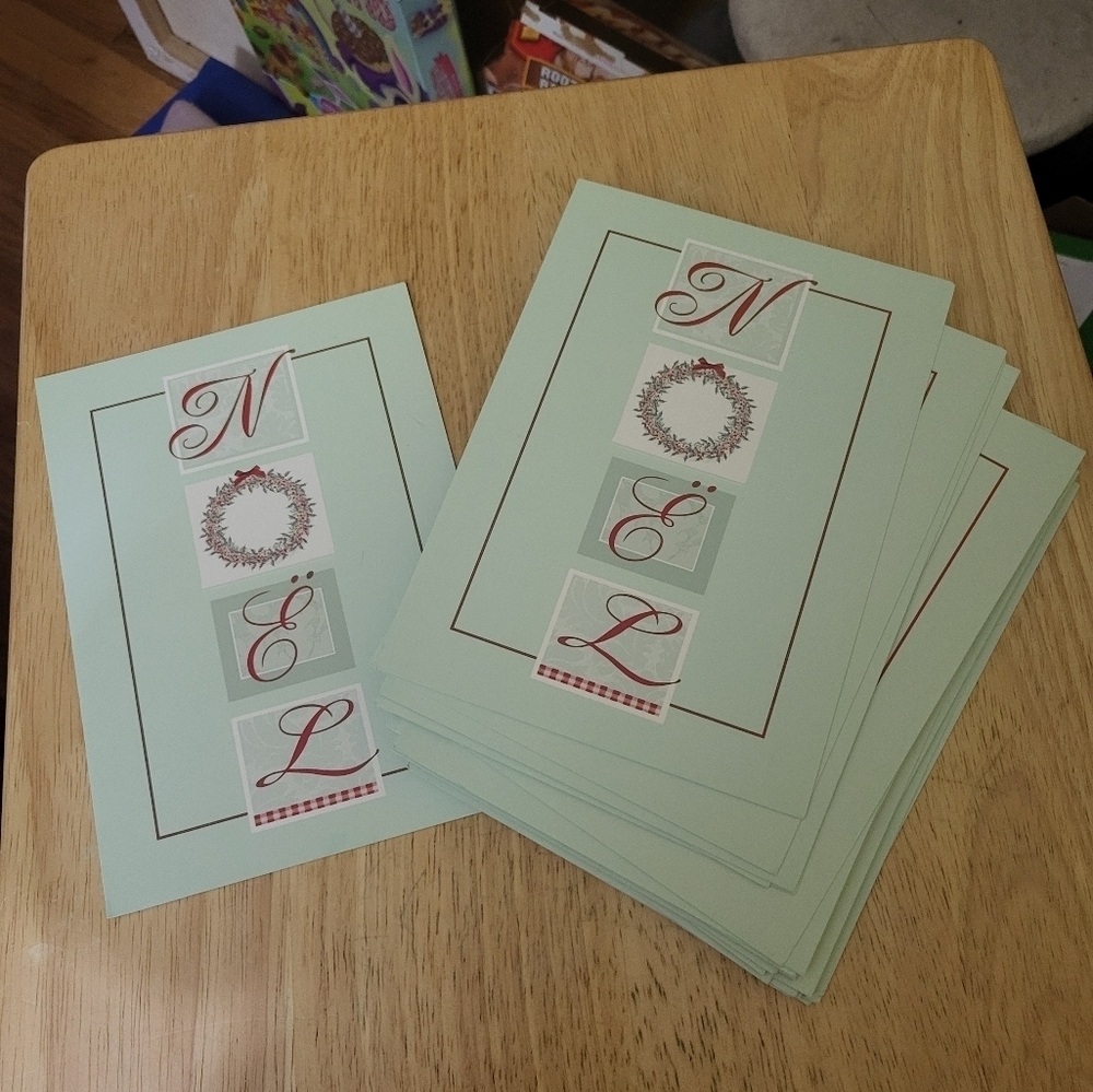 Lot Of 25 Christmas French Greeting Cards